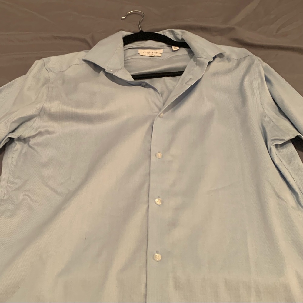 Calvin Klein dress shirt size 16 slim fit